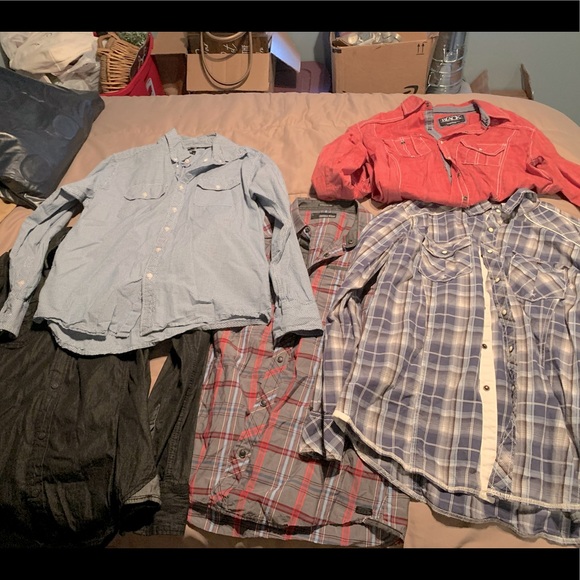 BKE Other - Bundle of mens large BKE shirts